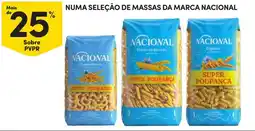 Continente Nacional macarrão riscado promoção