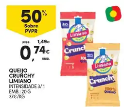 Continente Queijo crunchy limiano promoção