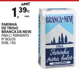 Continente Farinha de trigo branca de neve promoção