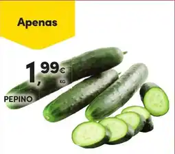 Continente Pepino promoção