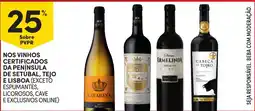 Continente Nos vinhos certificados da peninsula de setúbal, tejo e lisboa promoção