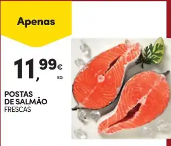 Continente Postas de salmão frescas promoção