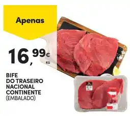 Continente Bife do traseiro nacional continente (embalado) promoção