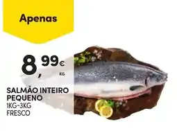 Continente Salmão inteiro pequeno promoção