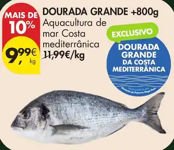 Pingo Doce dourada grande promoção