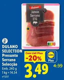 Lidl Dulano selection presunto serrano seleção promoção