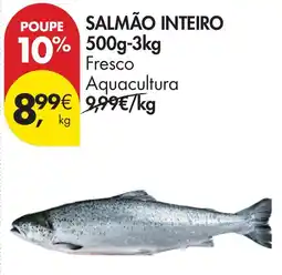 Pingo Doce Salmão inteiro promoção