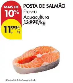 Pingo Doce Posta de salmão promoção