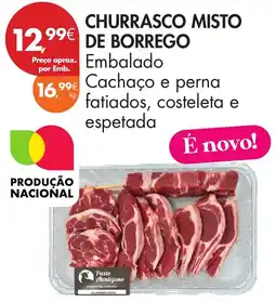 Pingo Doce Churrasco misto de borrego promoção