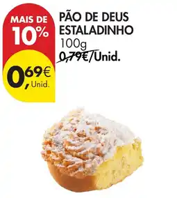 Pingo Doce Pão de deus estaladinho promoção