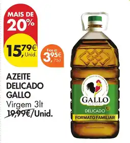 Pingo Doce azeite delicado gallo promoção