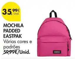 Pingo Doce mochila padded eastpak promoção