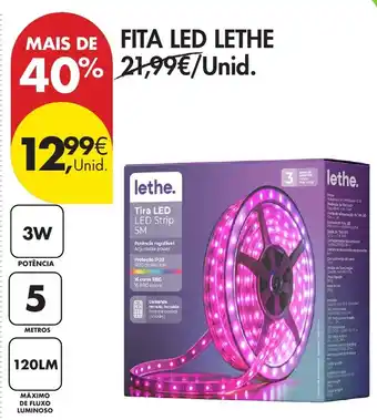 Pingo Doce Fita led lethe promoção