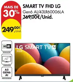 Pingo Doce smart tv fhd lg promoção