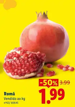 Lidl Romã promoção