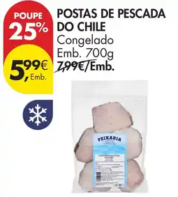 Pingo Doce Postas de pescada do chile promoção