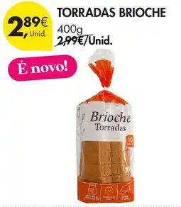 Pingo Doce torradas brioche promoção