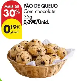 Pingo Doce Pão de queijo com chocolate promoção