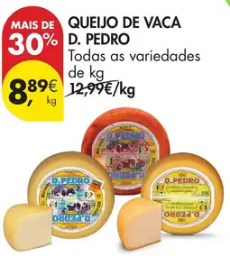 Pingo Doce queijo de vaca d. pedro promoção