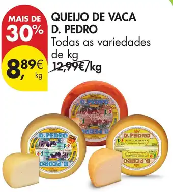 Pingo Doce queijo de vaca d. pedro promoção