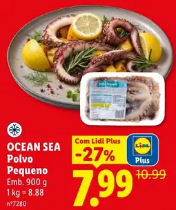 Lidl Ocean sea polvo pequeno promoção