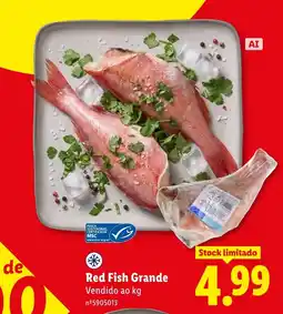 Lidl Red Fish Grande promoção
