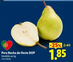 Lidl Pera Rocha do Oeste DOP promoção