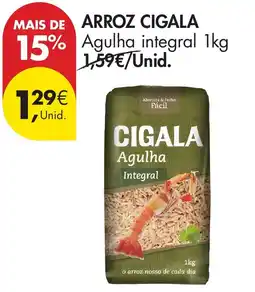 Pingo Doce arroz cigala agulha integral promoção