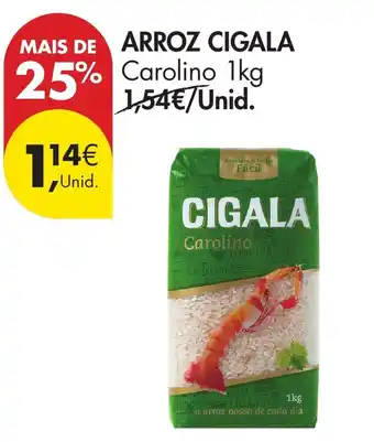 Arroz cigala carolino