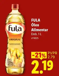 Lidl Fula Óleo Alimentar Original promoção