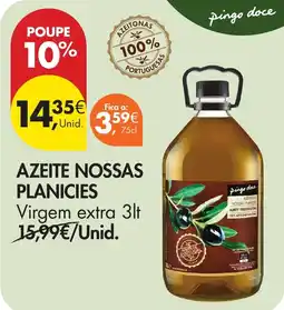 Pingo Doce azeite nossas planicies promoção