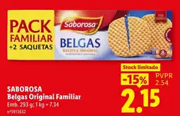 Lidl Saborosa belgas original familiar promoção