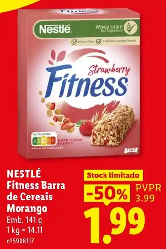 Nestlé Fitness Barra de Cereais Morango