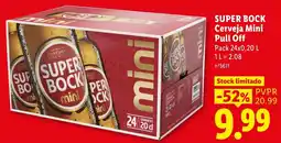 Lidl super bock cerveja mini promoção