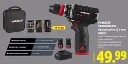 Lidl parkside performance aparafusadora 12 v com bateria promoção