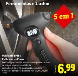 Lidl Ultimate speed calibrador de pneus promoção