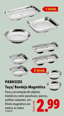 Lidl Parkside taça/ bandeja magnética promoção
