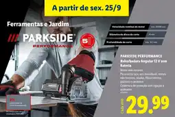 Lidl Parkside performance rebarbadora angular 12 v sem bateria promoção