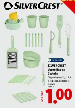 Lidl Silvercrest utensílios de cozinha promoção