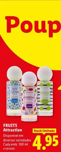 Lidl Fruits Attraction promoção