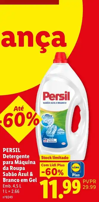 Persil detergente para máquina da roupa sabão azul & branco em gel
