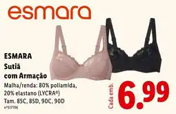Lidl esmara sutiã com armação promoção