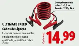 Lidl Ultimate speed cabos de ligação promoção