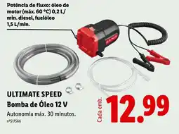 Lidl ultimate speed bomba de óleo 12 v promoção