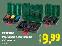 Lidl Parkside pontas para aparafusadora de impacto promoção