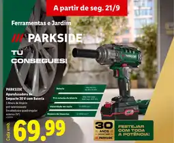 Lidl parkside apara-fusadora de impacto 20 v com bateria promoção