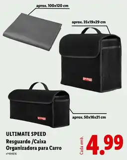 Lidl ultimate speed resguardo/caixa organizadora para carro promoção