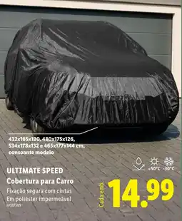 Lidl ultimate speed cobertura para carro promoção