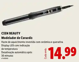 Lidl Cien beauty modelador de caracóis promoção