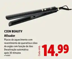 Lidl Cien beauty alisador promoção